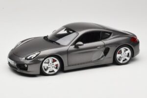 Porsche Cayman 981 S Gris Minichamps 1:18 WAP0210070D Métal Moulé