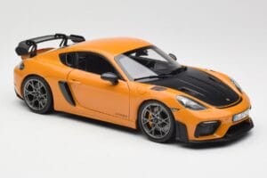 Porsche Cayman GT4 RS 982 Weissach Package Bahama Yellow Norev 1:18 187252 Métal Moulé — image 6 sur 8