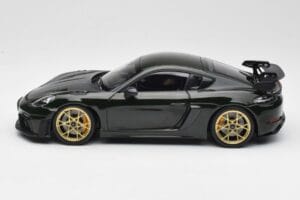 Porsche Cayman GT4 RS 982 Weissach Package Brewster Green Norev 1:18 187250 Métal Moulé — image 4 sur 8