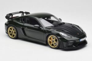 Porsche Cayman GT4 RS 982 Weissach Package Brewster Green Norev 1:18 187250 Métal Moulé — image 6 sur 8