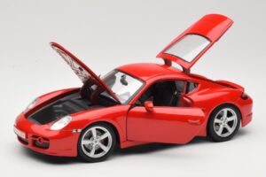 Porsche Cayman S 987.2 Rouge Maisto 1:18 31122 Métal Moulé — image 2 sur 8