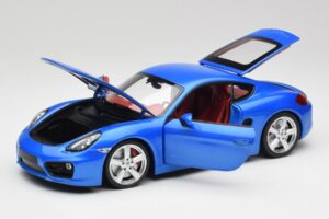 Porsche Cayman 981 S Aqua Bleu Métallique Minichamps 1:18 110062221 Métal Moulé — image 2 sur 8