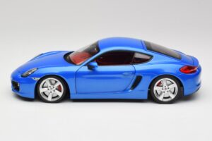 Porsche Cayman 981 S Aqua Bleu Métallique Minichamps 1:18 110062221 Métal Moulé — image 4 sur 8