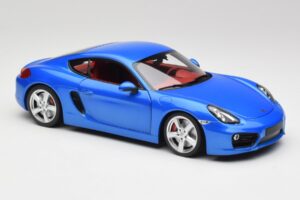 Porsche Cayman 981 S Aqua Bleu Métallique Minichamps 1:18 110062221 Métal Moulé — image 6 sur 8