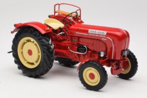 Porsche-Diesel Super Tracteur Hofherr Schrantz Rouge Minichamps 1:18 109183071 Métal Moulé — image 6 sur 8