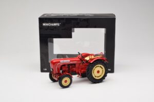 Porsche-Diesel Super Tracteur Hofherr Schrantz Rouge Minichamps 1:18 109183071 Métal Moulé — image 8 sur 8
