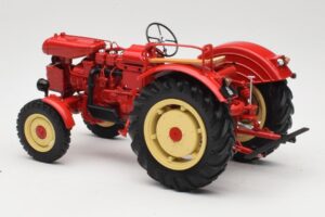 Porsche-Diesel Super Tracteur Hofherr Schrantz Rouge Minichamps 1:18 109183071 Métal Moulé — image 5 sur 8