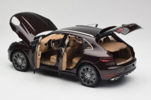 Porsche Macan 95B Turbo Acajou Métallique Minichamps 1:18 110062500 Métal Moulé — image 5 sur 8