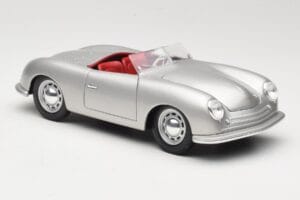 Porsche No. 1 Typ 356 Roadster Argent Maisto 1:18 50324 Métal Moulé — image 6 sur 8