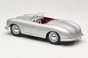Porsche No. 1 Typ 356 Roadster Argent Maisto 1:18 50324 Métal Moulé — image 7 sur 8