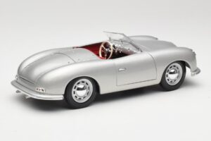 Porsche No. 1 356 Roadster Fish Argent Maisto 1:18 31853 Métal Moulé — image 3 sur 8