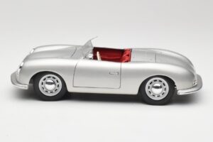 Porsche No. 1 356 Roadster Fish Argent Maisto 1:18 31853 Métal Moulé — image 4 sur 8
