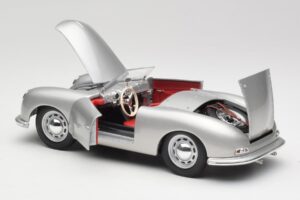 Porsche No. 1 356 Roadster Fish Argent Maisto 1:18 31853 Métal Moulé — image 5 sur 8