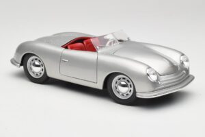 Porsche No. 1 356 Roadster Fish Argent Maisto 1:18 31853 Métal Moulé — image 6 sur 8