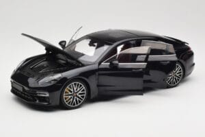 Porsche Panamera 971 Turbo S Bleu Metallic Minichamps 1:18 113061075 Métal Moulé — image 2 sur 8