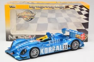 Porsche RS Spyder LMP2 #31 Team Essex C. Elgaard / J. Nielsen / K. Poulsen 24 Hours of Le Mans 2008 Norev 1:18 187519 Métal M — image 6 sur 6