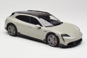 Porsche Taycan Cross Turismo Turbo S Chalk Grey Minichamps 1:18 155069302 Métal Moulé — image 4 sur 6