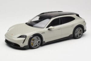 Porsche Taycan Cross Turismo Turbo S Chalk Grey Minichamps 1:18 155069302 Métal Moulé