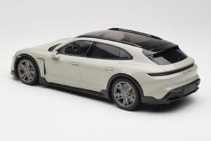Porsche Taycan Cross Turismo Turbo S Chalk Grey Minichamps 1:18 155069302 Métal Moulé — image 5 sur 6