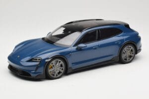 Porsche Taycan J1 Turbo S Cross Turismo Bleu Minichamps 1:18 155069301 Métal Moulé