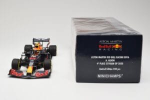 Red Bull Racing RB16 #23 A. Albon 4th Place Styrian GP 2020 Minichamps 1:18 110200223 Métal Moulé — image 6 sur 6