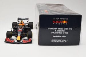 Red Bull Racing RB16 #33 M. Verstappen 3rd Place Styrian GP 2020 Minichamps 1:18 110200233 Métal Moulé — image 6 sur 6