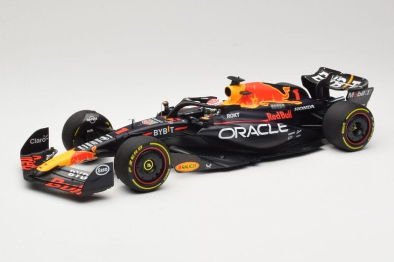 Red Bull Racing RB19 #1 M. Verstappen Winner Monaco GP 2023 Minichamps 1:18 110230701 Métal Moulé