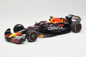 Red Bull Racing RB19 #1 M. Verstappen Winner Spanish GP 2023 Minichamps 1:18 110230801 Métal Moulé
