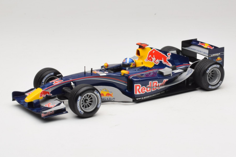 Red Bull RB1 Cosworth #14 D. Coulthard Red Bull Racing Showcar 2005 Minichamps 1:18 100050014 Métal Moulé