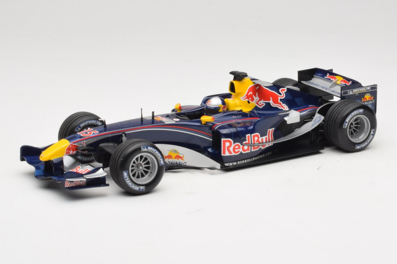 Red Bull RB1 Cosworth #15 C. Klien Red Bull Racing Showcar 2005 Minichamps 1:18 100050085 Métal Moulé