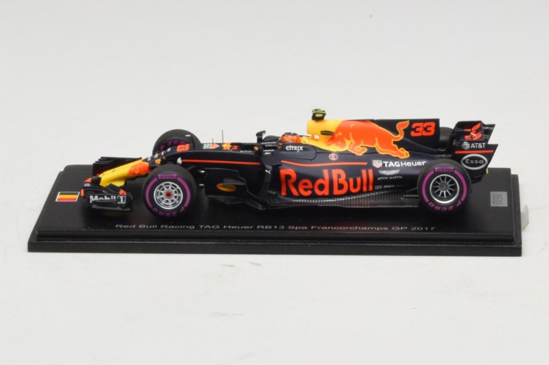 Red Bull RB13 Tag Heuer #33 M. Verstappen Belgian Grand Prix 2017 Spark 1:43 AM33SP8 Résine