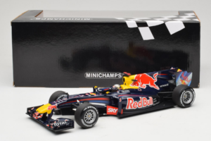 Red Bull RB6 Renault #5 S. Vettel Red Bull Racing Brazilian Grand Prix Winner 2010 Minichamps 1:18 110100205 Métal Moulé — image 6 sur 7