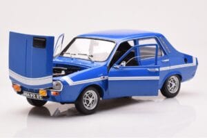 Renault 12 Gordini Sans Pare-chocs Bleu de France Norev 1:18 185248 Métal Moulé — image 2 sur 8