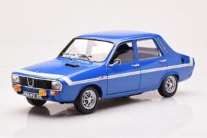 Renault 12 Gordini Sans Pare-chocs Bleu de France Norev 1:18 185248 Métal Moulé