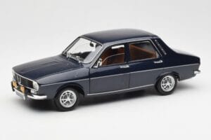 Renault 12 TS Bleu Foncé Norev 1:18 185214 Métal Moulé