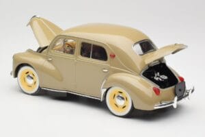 Renault 4CV Berline Gris Ardoise Solido 1:18 8059 Métal Moulé — image 5 sur 8