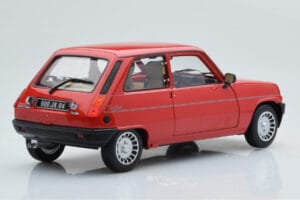Renault 5 Alpine Turbo Rouge Norev 1:18 185243 Métal Moulé — image 4 sur 8