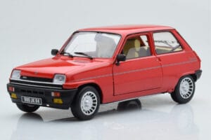 Renault 5 Alpine Turbo Rouge Norev 1:18 185243 Métal Moulé