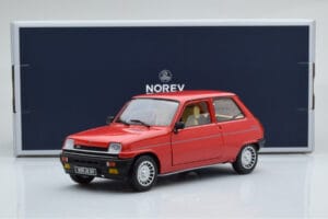 Renault 5 Alpine Turbo Rouge Norev 1:18 185243 Métal Moulé — image 8 sur 8