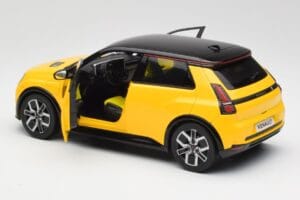 Renault 5 E-Tech Pop Jaune & Noir Norev 1:18 185500 Métal Moulé — image 5 sur 8
