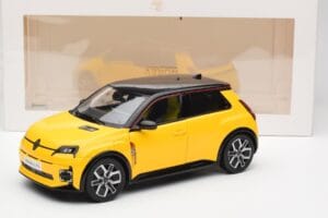 Renault 5 E-Tech Pop Jaune & Noir Norev 1:18 185500 Métal Moulé — image 8 sur 8