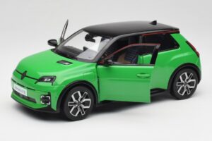 Renault 5 E-Tech Electric Pop Vert & Noir Norev 1:18 185502 Métal Moulé — image 2 sur 8