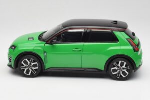 Renault 5 E-Tech Electric Pop Vert & Noir Norev 1:18 185502 Métal Moulé — image 4 sur 8