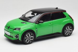 Renault 5 E-Tech Electric Pop Vert & Noir Norev 1:18 185502 Métal Moulé