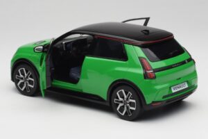 Renault 5 E-Tech Electric Pop Vert & Noir Norev 1:18 185502 Métal Moulé — image 5 sur 8