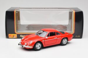 Alpine A110 1600S Rouge Maisto 1:18 50322 Métal Moulé — image 8 sur 8