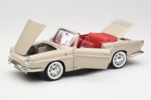 Renault Caravelle Cabriolet Beige Norev 1:18 185150 Métal Moulé — image 2 sur 8