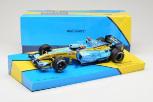 Renault R25 #5 F. Alonso Brazilian GP F1 World Champion 2005 Minichamps 1:18 147051705-R1 Métal Moulé — image 8 sur 8