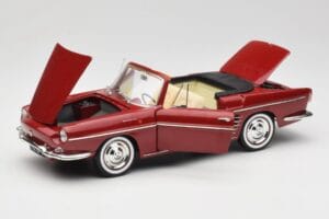 Renault Floride Cabriolet Rouge Norev 1:18 185175 Métal Moulé — image 2 sur 8