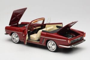 Renault Floride Cabriolet Rouge Norev 1:18 185175 Métal Moulé — image 5 sur 8